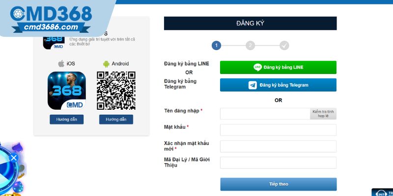 Hướng dẫn tham gia CMD368