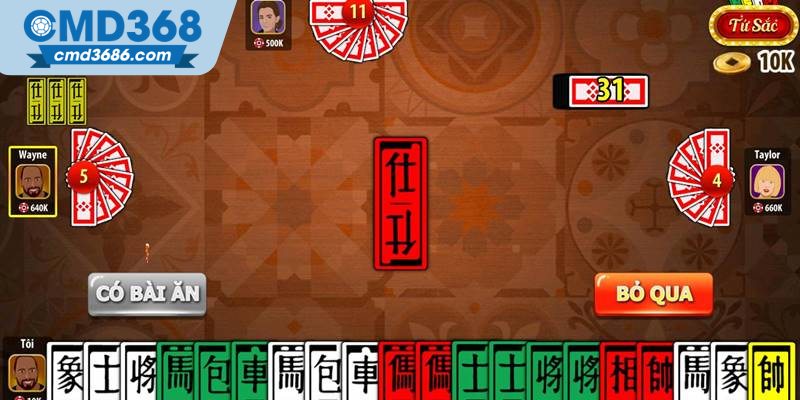 Luật chơi Bài Tứ Sắc